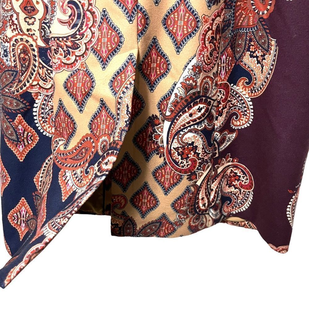 NWOT CHICO’S Patterned Patch Print Coat S - Picture 7 of 10